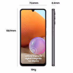 Samsung Galaxy A32 4G 4Go 128Go Noir