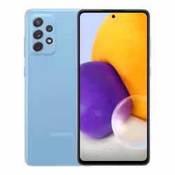 Samsung Galaxy A72 4G SM-A725F, 17 cm (6.7"), 6 Go, 128 Go, 64 MP, Android 11, Bleu