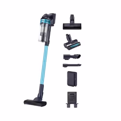 Samsung VS15A6031R1, Sec, Multi cyclonique, 86 dB, Sans sac, Noir, Chrome, Couleur menthe, Bleu, 0,8 L