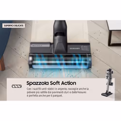 Samsung VS20R9046T3 aspirateur de table Titane Sac à poussière - Vue supplémentaire 10