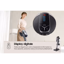 Samsung VS20R9046T3 aspirateur de table Titane Sac à poussière - Vue supplémentaire 8