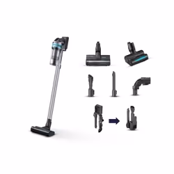 Samsung Jet 75 pet, Sec, Multi cyclonique, 86 dB, Sans sac, Couleur menthe, Argent, 0,8 L