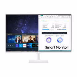 Samsung LS32AM501NUXEN, 81,3 cm (32"), 1920 x 1080 pixels, Full HD, LCD, 8 ms, Blanc