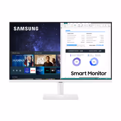 Samsung LS27AM501NUXEN écran plat de PC 27" Full HD LCD Blanc