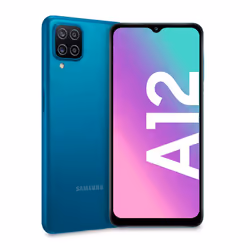 Samsung Galaxy A12 SM-A125F, 16,5 cm (6.5"), 720 x 1600 pixels, 3 Go, 32 Go, 48 MP, Bleu