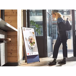 Samsung The Sero QE43LS05TCUXXC Smart TV 43 pouces QLED 4K UHD Tizen Bleu - Vue supplémentaire 9