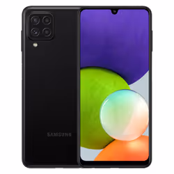 Samsung Galaxy A22 SM-A225F/DSN, 16,3 cm (6.4"), 1600 x 720 pixels, 4 Go, 64 Go, 48 MP, Noir
