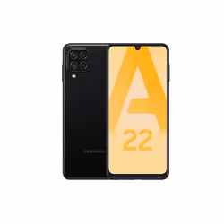 Samsung Galaxy A22 SM-A225F, 16,3 cm (6.4"), 720 x 1600 pixels, 4 Go, 64 Go, 48 MP, Noir