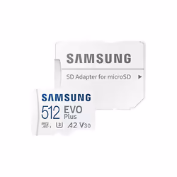 Samsung EVO Plus 512 Go MicroSDXC UHS-I Classe 10 - Vue supplémentaire 4