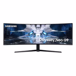 Samsung LS49AG954NU, 124,5 cm (49"), 5120 x 1440 pixels, 5K Ultra HD, LCD, 1 ms, Noir, Blanc