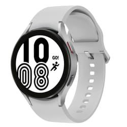 Samsung Galaxy Watch4 44mm Tactile Argent Wifi GPS (satellite)