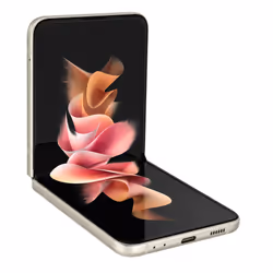 Samsung Galaxy Z Flip3 5G SM-F711B, 17 cm (6.7"), 8 Go, 256 Go, 12 MP, Android 11, Crème