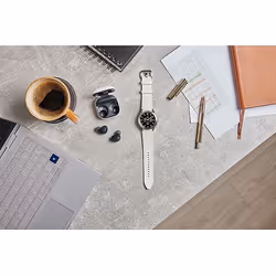 Samsung Galaxy Watch4 Classic 46mm Tactile 4G Argent Wifi GPS - Vue supplémentaire 7