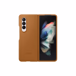 Samsung EF-VF926, Housse, Samsung, Galaxy Z Fold3 5G, 19,3 cm (7.6"), Marron