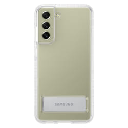 Samsung Clear Standing Rugged Cover S21 FE 6.41" Housse Transparent