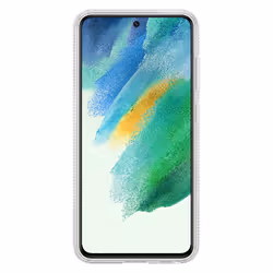 Samsung Clear Standing Rugged Cover S21 FE 6.41" Housse Transparent