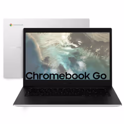 Samsung Galaxy Chromebook Go, Intel® Celeron® N, 1,1 GHz, 35,6 cm (14"), 1366 x 768 pixels, 4 Go, 64 Go