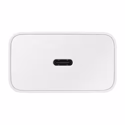 Samsung 15W Adaptive Fast Charger (with C to C Cable) Smartphone Blanc USB Charge rapide Intérieure