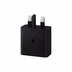 Samsung 15W Adaptive Fast Charger (with C to C Cable) Smartphone Noir USB Charge rapide Intérieure - Vue supplémentaire 2