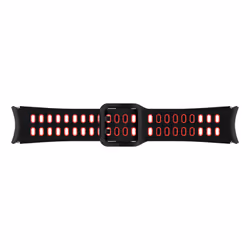 Samsung ET-SXR86SBEGEU accessoire intelligent à porter sur soi Bande Noir, Rouge Fluoroélastomère