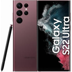 Samsung Galaxy S22 Ultra SM-S908B 17,3 cm (6.8") Double SIM Android 12 5G USB Type-C 8 Go 128 Go 5000 mAh Bourgogne