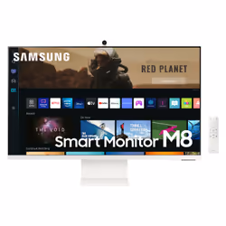 Samsung LS32BM801UU écran plat de PC 32" 4K Ultra HD Blanc