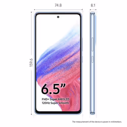 Samsung Galaxy A53 5G SM-A536B 6 Go 128 Go Bleu - Vue supplémentaire 10