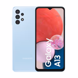 Samsung Galaxy A13 SM-A135F, 16,8 cm (6.6"), 4 Go, 128 Go, 50 MP, Android 12, Bleu