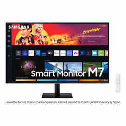 Samsung LS32BM700UU, 81,3 cm (32"), 3840 x 2160 pixels, 4K Ultra HD, LCD, 4 ms, Noir