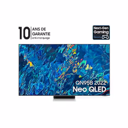 Samsung Series 9 75QN95B Écran enroulable 75" 4K Ultra HD Smart TV Wifi Argent