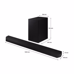 Samsung HW-Q600B Noir 3.1.2 canaux 320 W - Vue supplémentaire 18