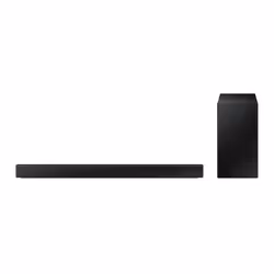 Samsung HW-B460, 2.1 canaux, 300 W, 200 W, Noir, AAC, AIFF, FLAC, MP3, OGG, WAV, WMA, Avec fil &amp;sans fil