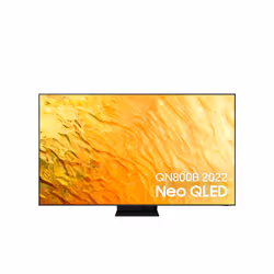Samsung Series 8 75QN800B, 190,5 cm (75"), 7680 x 4320 pixels, Neo QLED, Smart TV, Wifi, Acier inoxydable