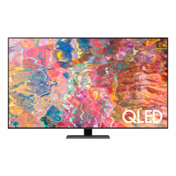 Samsung Series 8 QE50Q80B, 127 cm (50"), 3840 x 2160 pixels, QLED, Smart TV, Wifi, Charbon, Argent