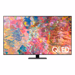 Samsung Series 8 QE65Q80BAT, 165,1 cm (65"), 3840 x 2160 pixels, QLED, Smart TV, Wifi, Noir, Argent