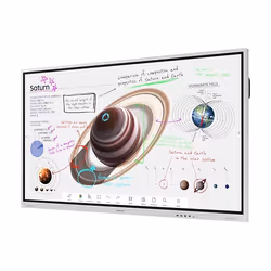 Samsung WM75B tableau blanc interactif et accessoire 75" 3840 x 2160 pixels Écran tactile Gris USB / Bluetooth - Vue supplémentaire 5