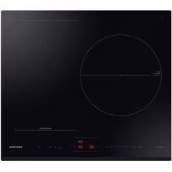 Samsung NZ63B6056GK/U1, Noir, Intégré, 60 cm, Plaque avec zone à induction, 3 zone(s), 3 zone(s)