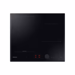 Samsung NZ64B6058KK, Noir, Intégré, 60 cm, Plaque avec zone à induction, 4 zone(s), 4 zone(s)