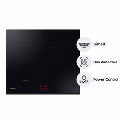 Samsung NZ64B6056GK Noir Intégré 60 cm Plaque avec zone à induction 4 zone(s)