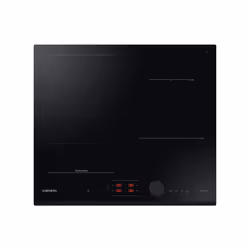 Samsung NZ64B6058GK, Noir, Intégré, 59 cm, Plaque avec zone à induction, Verre, 4 zone(s)