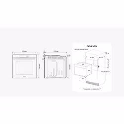 Samsung NV7B4450VAK 76 L 3950 W A+ Noir - Vue supplémentaire 13