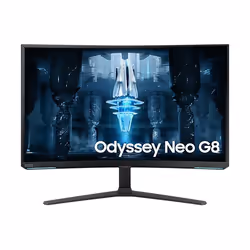 Samsung Odyssey Neo G8 LS32BG850NU, 81,3 cm (32"), 3840 x 2160 pixels, 4K Ultra HD, LED, 1 ms, Noir, Blanc