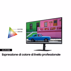Samsung LS32B800PXU écran plat de PC 32" 4K Ultra HD IPS Noir - Vue supplémentaire 10