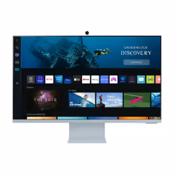 Samsung S32BM80BUU écran plat de PC 32" 4K Ultra HD Bleu, Blanc