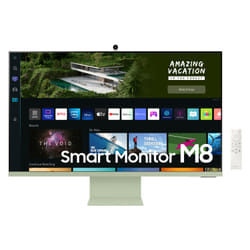 Samsung S32BM80GUU écran plat de PC 32" 4K Ultra HD Vert, Blanc