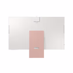 Samsung S32BM80PUU écran plat de PC 32" 4K Ultra HD LED Rose, Blanc