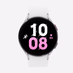 Samsung Galaxy Watch5 44mm Tactile Argent Wifi GPS (satellite)