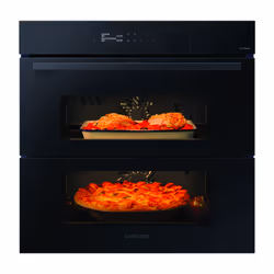 Samsung NV7B5760WBK, Moyenne, Four électrique, 76 L, 2950 W, 76 L, Forcé par un ventilateur