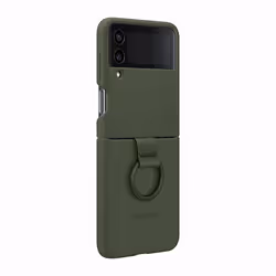Samsung EF-PF721TGEGWW Housse Galaxy Z Flip4 silicone Kaki - Vue supplémentaire 4