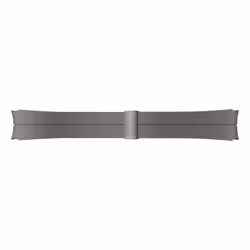 Samsung ET-SFR92LJEGEU, Bracelet de montre, Fluoroélastomère, Métal, Gris